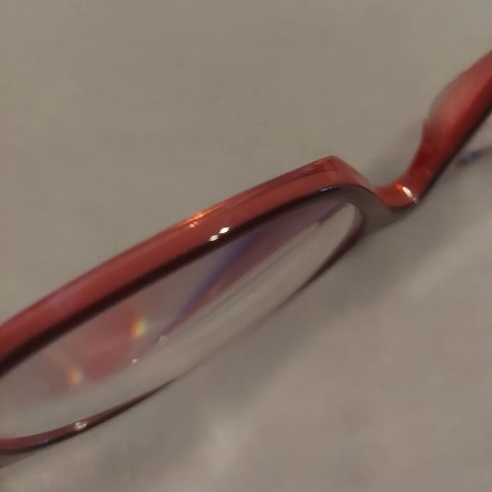 Ray Ban Womens Polished Reddish Purple Butterfly Eyeglass Frames RB 5362 5777